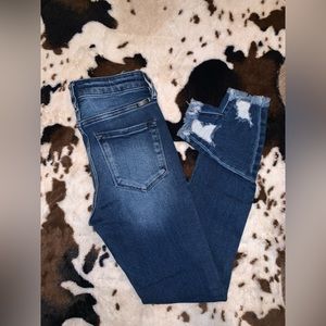 KanCan high waisted skinny jeans, size 24